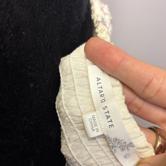 Altar’d State Floral Cream Dress - Picture 2 of 5